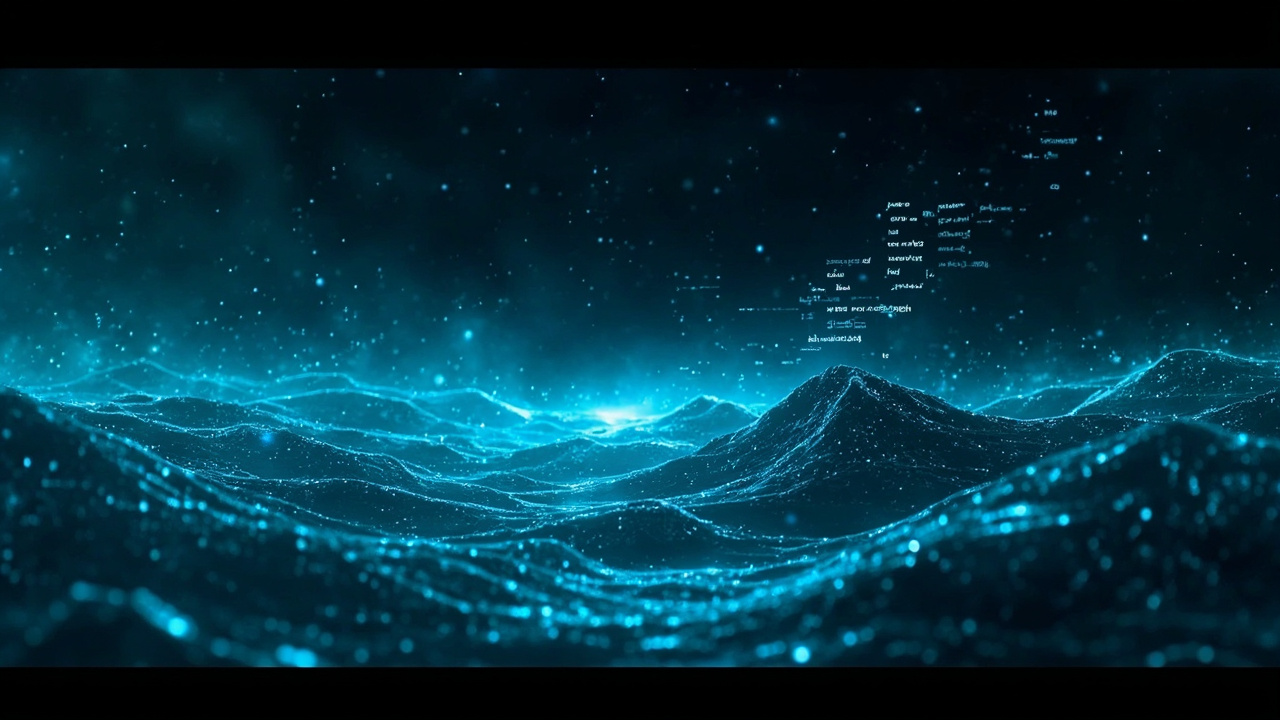 数字世界中的数据流与代码之海